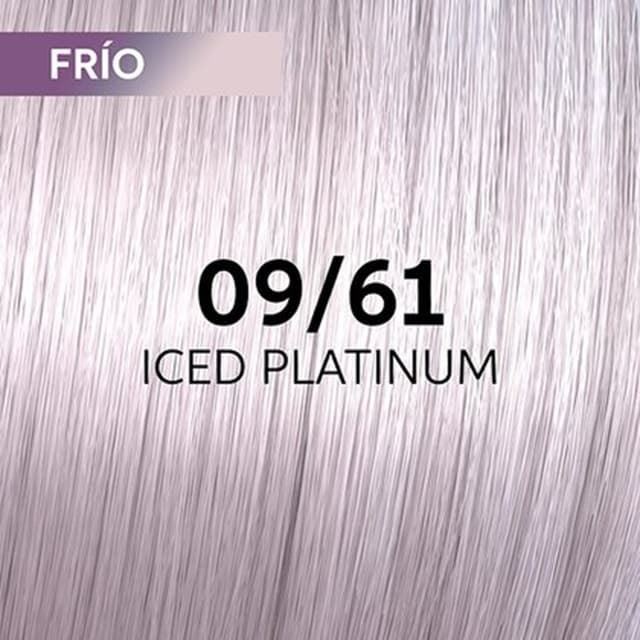 Matizador Brillo SHINEFINITY ZERO LIFT GLAZE - COOL ICED PLATINUM 09/61 Wella - Imagen 1