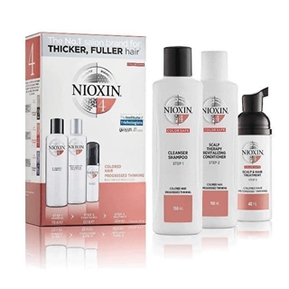 Nioxin Kit Sistem 4 Cabello Fino Tratado Químicamente Muy Débil 150ml. - Imagen 1