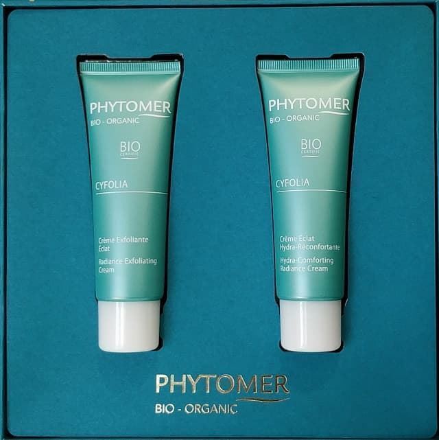 Oferta Facial Crema Hidratante Revitalizante + Exfoliante Luminosidad Cyfolia Bio PHYTOMER - Imagen 1