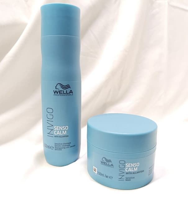 Pack Cabello Cuero Cabelludo Sensible Senso Calm Sensitive Mask Invigo Wella - Imagen 1