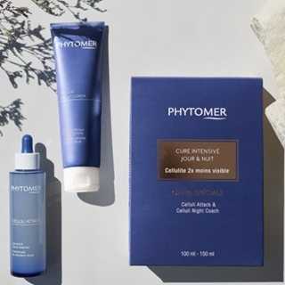 Pack Dúo Reductor Anticelulítico CELLULI ATTACK Zonas Rebeldes + CELLULI NIGHT COACH Anti-celulítica Nocturna Phytomer - Imagen 1