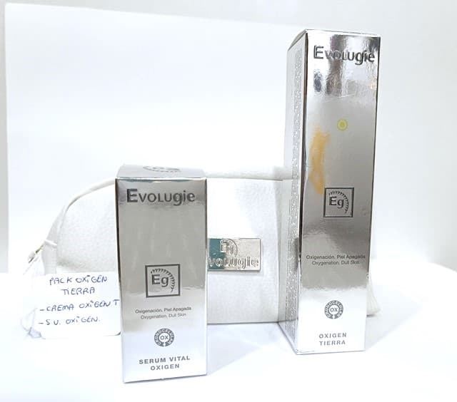 Pack Oxigenante Crema Oxigen Tierra + Serum Oxigen Evolugie - Imagen 1