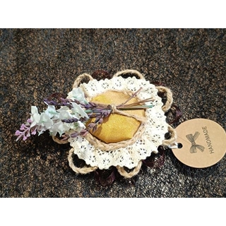 Tocado Tela Hecho a Mano - Imagen 1